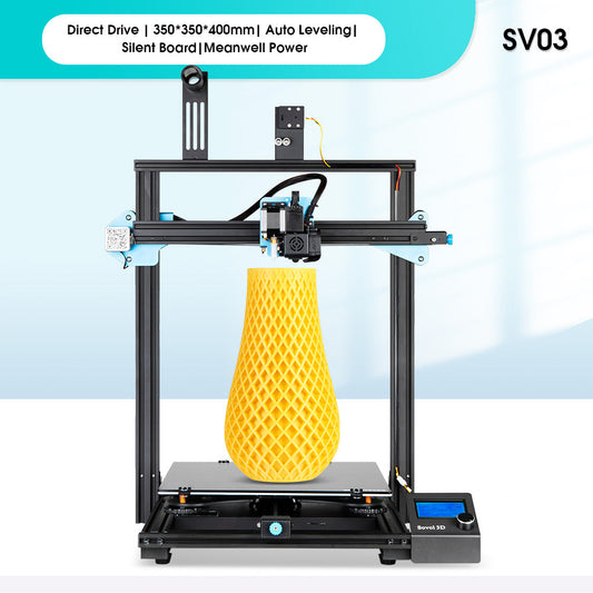 SV03 Direct Drive 3D Printer 350 x 350 x 400 mm Auto Leveling Silent Board